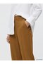 Trendlucky Women's Textured Trousers with Elastic Waist and Difference in Color - 3