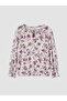 Original Tie-Neck Floral Blouse - 5