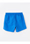 Blue Short Length Basic Men's Swim Shorts - 6