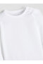 Two Mt Shop Quality Lcw Baby White Oval Collar Baby Boy Snap Fastener Bodysuit 2-Pack - 3
