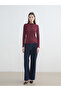Original Ruffled High Neck Women's Bodysuit - 2