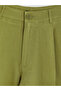 Original Pleated Linen Blend Women's Shorts - 6