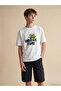 Original Oval Collar Minions Printed Boys' T-Shirt