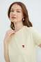 Floral Embroidered Crew Neck T-Shirt - 6