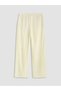 Trendlucky Women's Textured Trousers with Elastic Waist and Difference in Color - 6