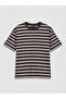 Original Oval Collar Striped Boys' T-Shirt - 3