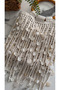 Handmade Net Fabric Stone Embroidered Handbag - 6