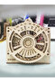 3D Wooden Puzzles Perpetual Calendar Pen Holder Mechanical Propelled Construction Model Kits For ...
