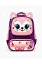 Primary School Bag Set of 3: School Bag + Lunch Box + Pen Holder Purple Pink - 2