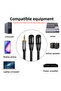 1.5m Bochara 3.5mm Stereo Jack to Dual XLR Male OFC Aux Audio Cable Foil+Braided Shielded For Speake - 4