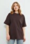 Basic Crew Neck Oversize T-Shirt - 2