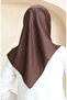 وشاح كريستال عادي 70252-28 بني مرير - 3