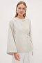 Single Button Sleeve Slit Jacket - 2
