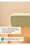 100% Cotton Satin King Size Fitted Sheet Foggy Green (180X200X35 cm) - 3