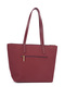 Burgundy Women's Shoulder Bag Us26674 - 4