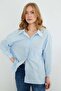 Basic Single Pocket Oversize Shirt - 2