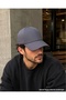 Plain Basic Dark Gray Baseball Cap Unisex Adjustable Cap