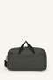 Faux Leather Khaki Sports and Travel Bag I3615Axns - 6