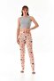 Cloud Printed Pajama Bottoms - 2