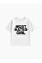 تي شيرت مطبوع عليه Most Hated Girl للأطفال