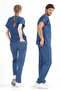 Jeans Blue Single Bottom Medijean Trousers (Real Jeans Fabric)
