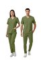 Grasshopper Dr. Greys Doctor Nurse Medical Scrubs Set Luxury Lycra Fabric