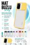 For Oppo A72 Case Camera Slide Matte Back Surface Color Frame Lens Cover - 7
