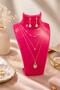 Acrylic Fuchsia Necklace Stand 19X30 cm – Display Stand for Necklaces, Earrings and Jewelry - 2