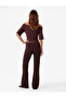 Standard Waist Slim Fit Wide Spanish Leg Pants - 3