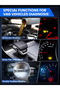 جهاز Blue Ancel VD500 OBD2 لفحص كامل للنظام، وزيت ABS، وإعادة ضبط فرامل الانتظار الإلكترونية، وتشخيص أعطال السيارات OBD 2 - 3