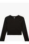 Slim Fit Long Sleeve Crew Neck Sports T-Shirt - 3