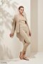 Single Button Openwork Jacket - 3