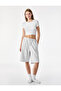 Elastic Waist Cotton Blend Relaxed Cut Shorts Pajama Bottoms
