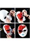 Mask Painting Set, Educational Mask Painting, Mask, 6 Color Paints and Brush, Fun Activity - 3