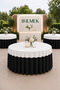 Dertsiz Round Tablecloth Cover |   For Wedding, Event, Organization, Hotel, Restaurants and Home