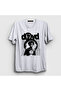 Unisex White Love Music D4Vd T-Shirt 550308Tt