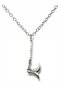 Unisex Necklace with Axe Figure – Gothic and Mythological Zamak Plated Accessory with 60 cm Chain