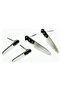 Master Chef Blade Steel Men's Earrings (Pair)