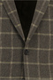 6 Drop Regular Fit Standard Cut Checkered Cashmere Jacket - 3