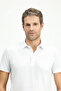 Slim Fit Slim Fit Cotton Polo Neck T-Shirt - 4