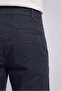 Regular Fit Standard Cut Striped Bermuda Shorts with Elastic Waist and Pockets - 4