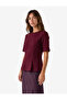 Cotton Crew Neck Short Sleeve Pleated Detailed Peplum Blouse - 2