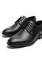 Men's Classic Shoes Made of Patent Leather and Matte Leather with Laces and Pvc Soles, Suitable for Bridal Suits and Suit Bottoms.