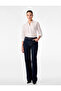Long Sleeve Loose Collar Buttoned Oversize Shirt