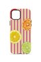 iPhone 12 Vorian Double Layer Case Citrus Fiesta Stripe - 4