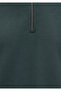 Semi-Zip Green Basic Sweatshirt 0S10419-71598 - 8