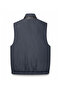 Walter Genuine Leather Men's Navy Blue Vest - 5