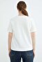 Dog Embroidered Crew Neck T-Shirt - 6