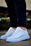 Kb-X500 Kuback Lace-Up White Casual Men's Shoes