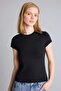 Fitted Crew Neck Short Sleeve T-Shirt H6241Ax26Sm - 4